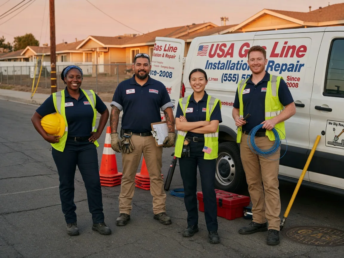 Gas Line Installation company in West Point, IL
