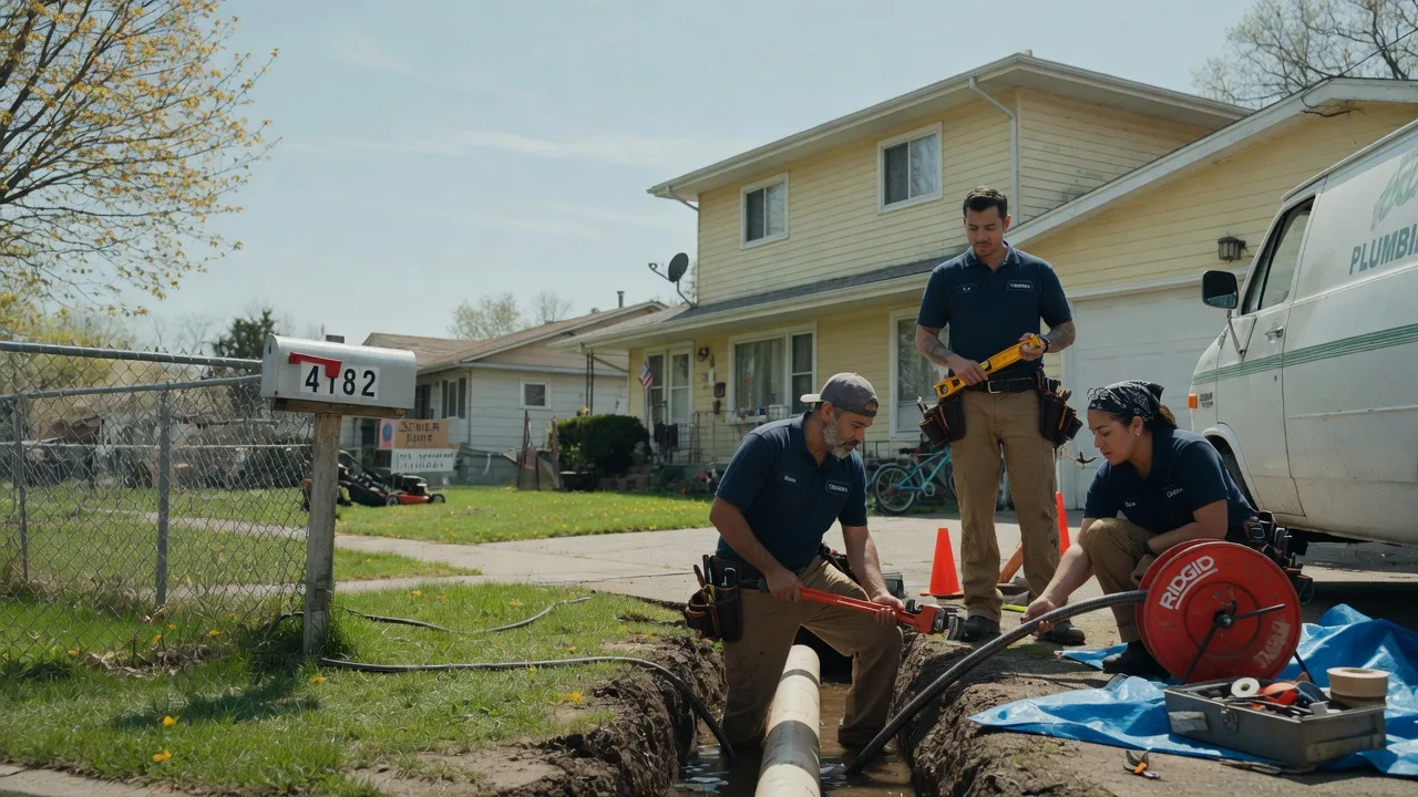 Gas Line Repair in West Point, IL near me